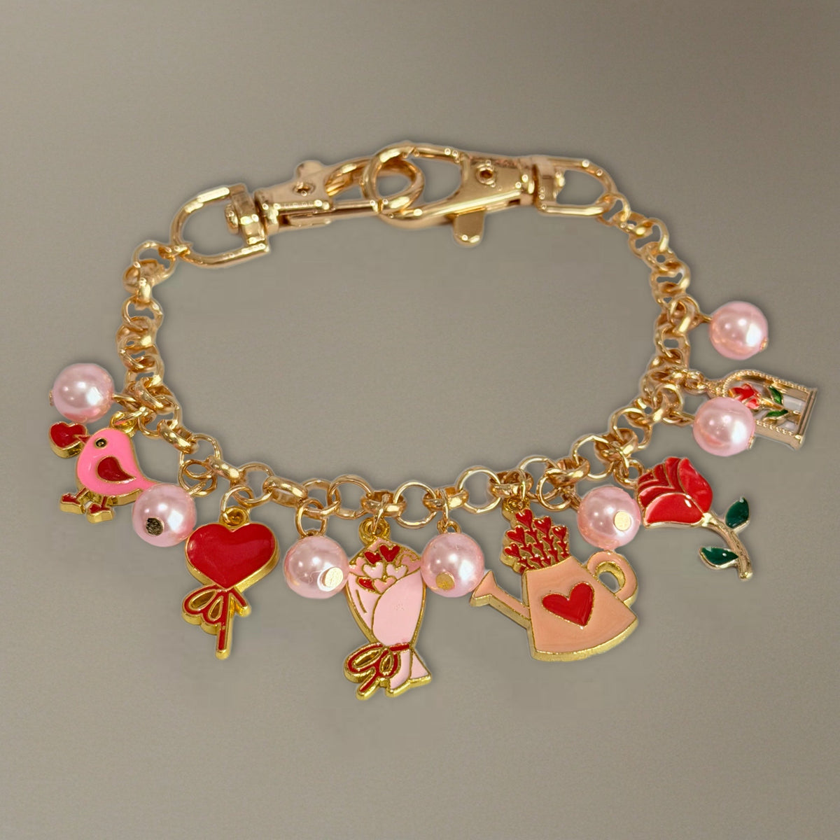 Forever Yours Deluxe Tumbler Charm Necklace