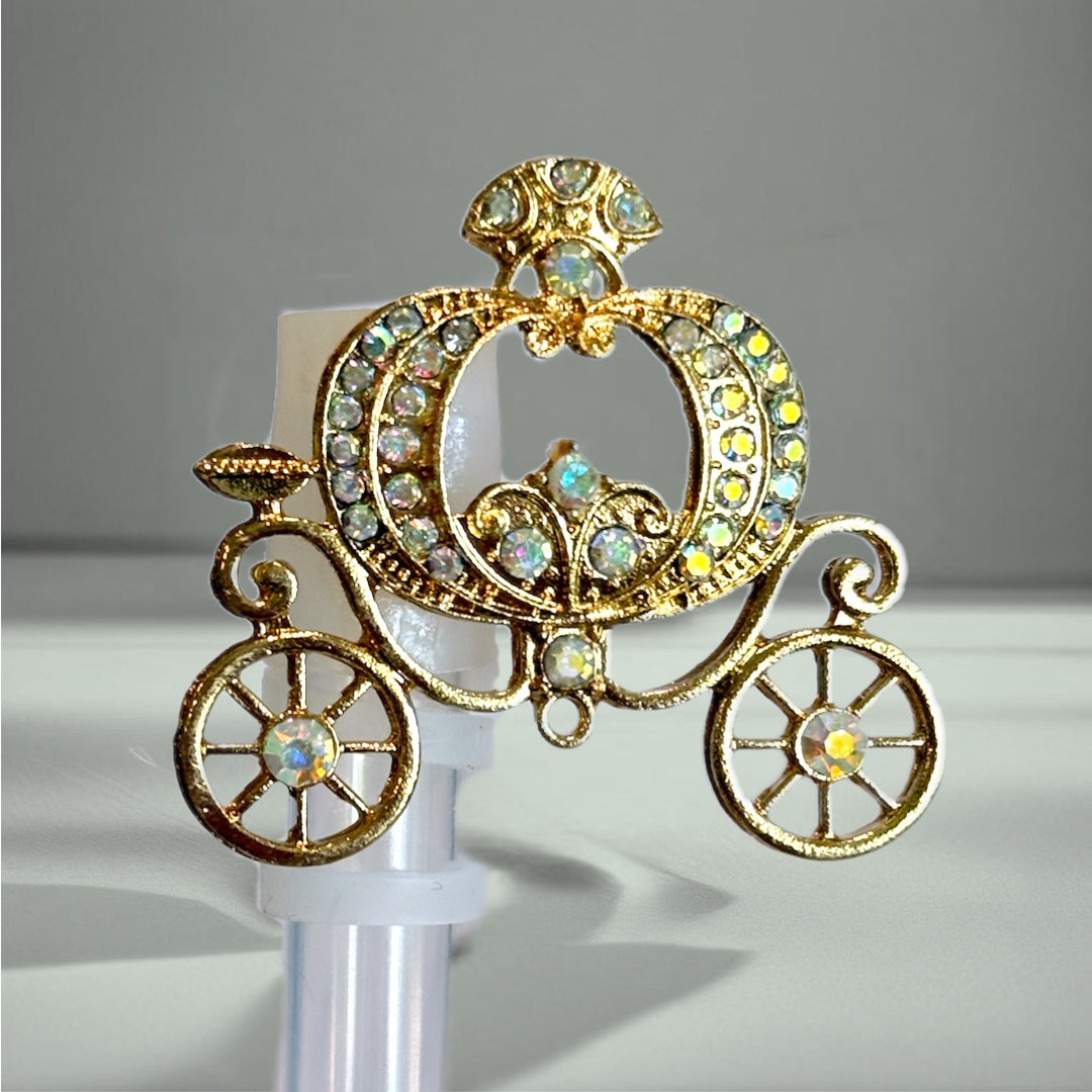 Carriage Bling Deluxe Straw Topper