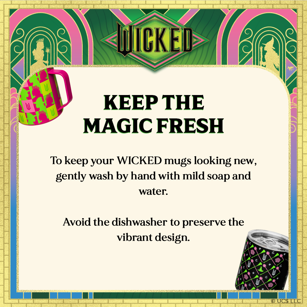 Wicked Black Stainless Steel Camp Mug - 12 oz
