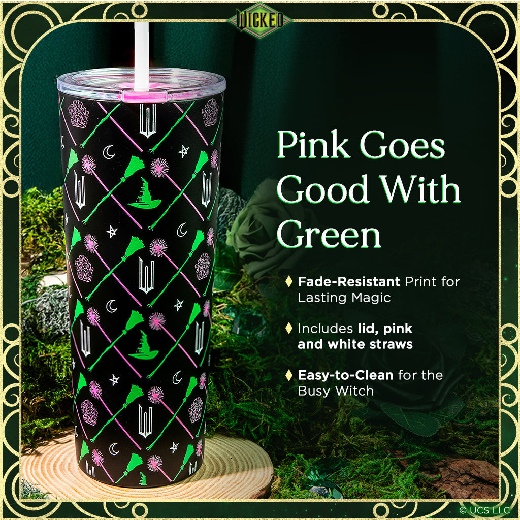 WICKED Elphaba and Glinda Tumbler