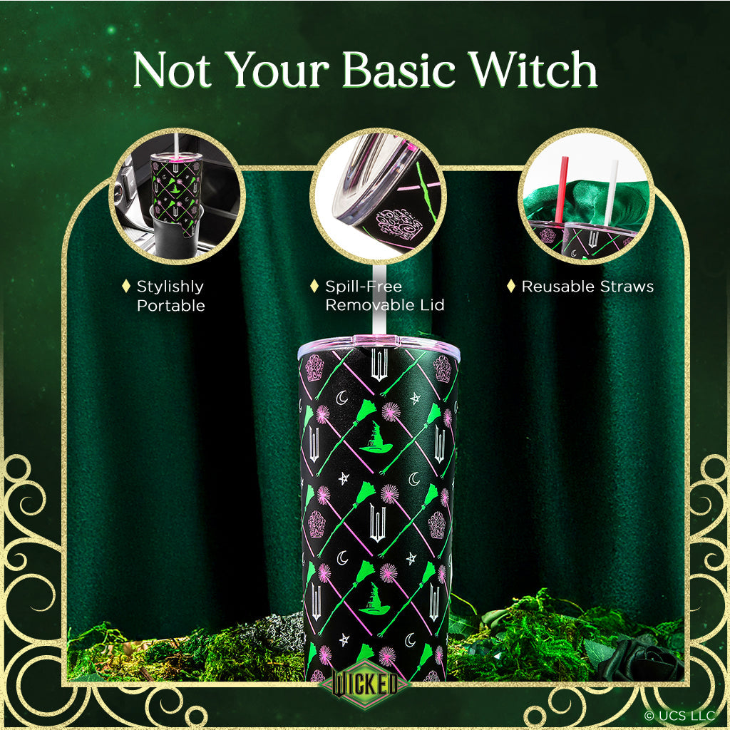 WICKED Elphaba and Glinda Tumbler